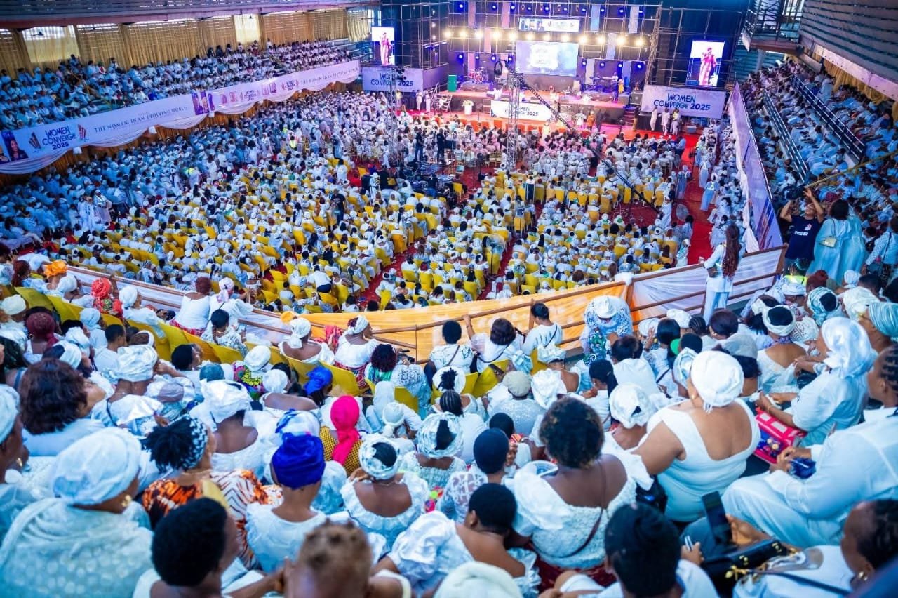 Women at a Women Converge gathering